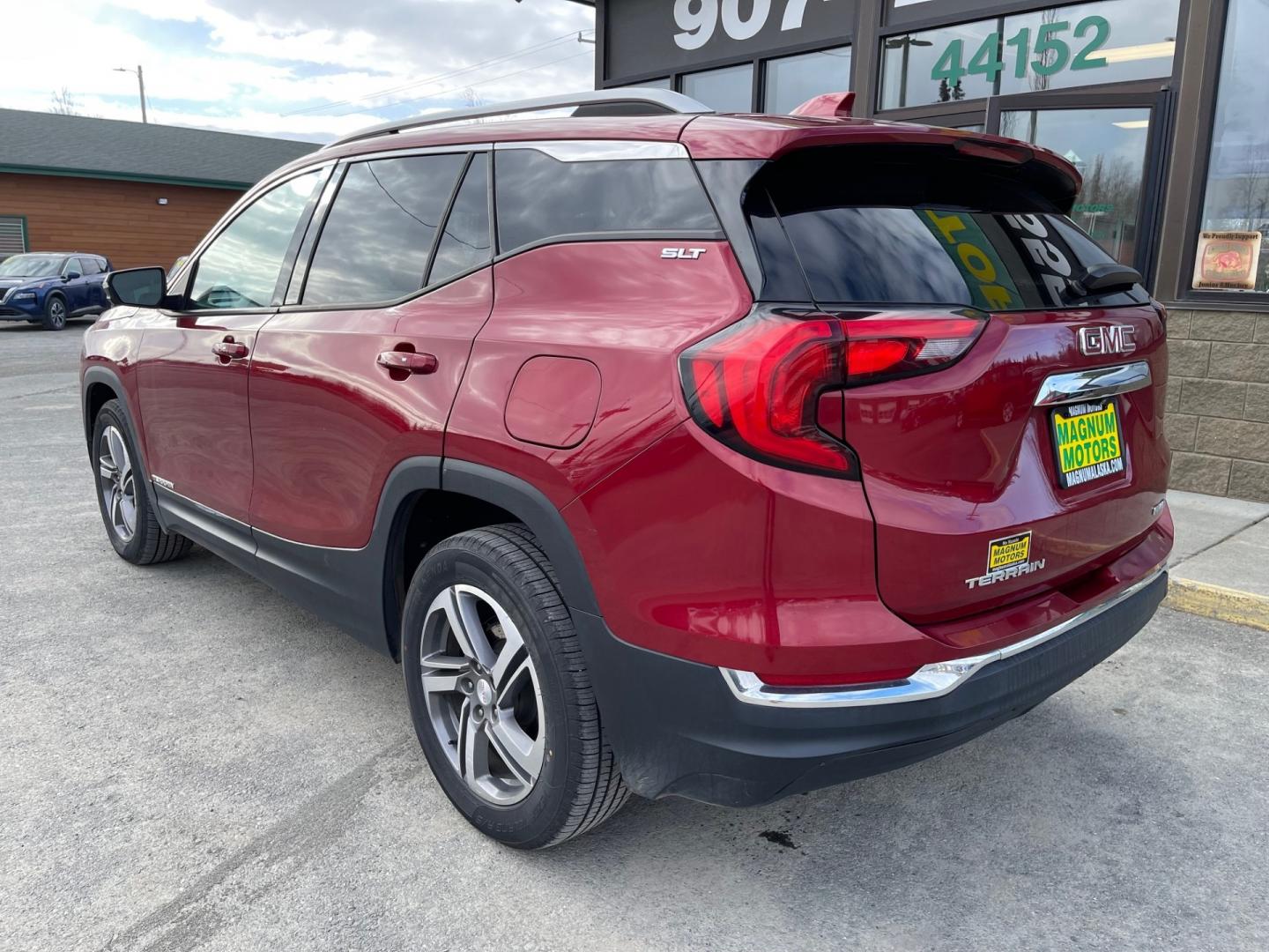 2020 BURG /Black GMC TERRAIN SLT (3GKALVEV5LL) with an 1.5L engine, Automatic transmission, located at 1960 Industrial Drive, Wasilla, 99654, (907) 274-2277, 61.573475, -149.400146 - Photo#1